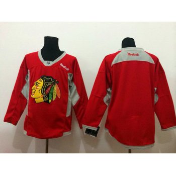 Chicago Blackhawks Blank 2014 Training Red Jersey