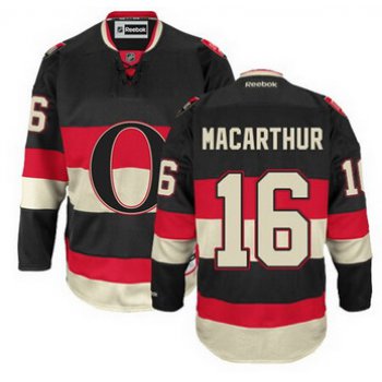 Ottawa Senators #16 Clarke MacArthur Black Third Jersey