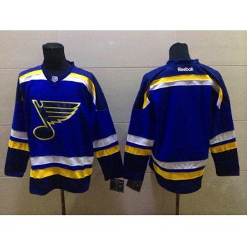 St. Louis Blues Blank 2014 Blue Jersey