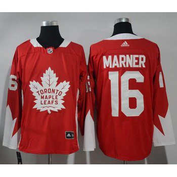 Adidas Toronto Maple Leafs #16 Mitchell Marner Red Team Canada Authentic Stitched NHL Jersey