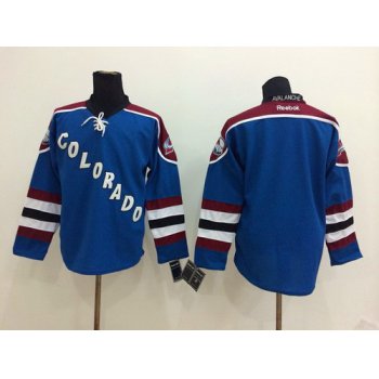 Colorado Avalanche Blank Blue Third Jersey