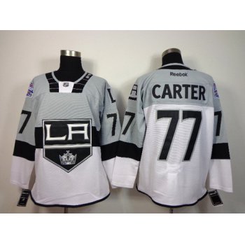 Los Angeles Kings #77 Jeff Carter 2015 Stadium Series Gray/White Jersey