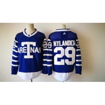 Men's Toronto Maple Leafs #29 William Nylander Royal Blue Arenas 2017-2018 Hockey Stitched NHL Jersey