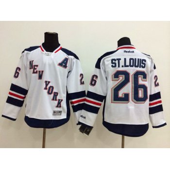 New York Rangers #26 Martin St. Louis 2014 Stadium Series White Jersey