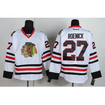 Chicago Blackhawks #27 Jeremy Roenick White Jersey