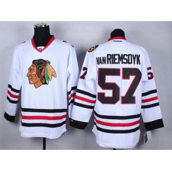 Chicago Blackhawks #57 Trevor van Riemsdyk 2014 White Jersey