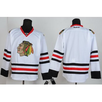 Chicago Blackhawks Blank White Jersey