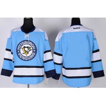 Pittsburgh Penguins Blank Light Blue Jersey