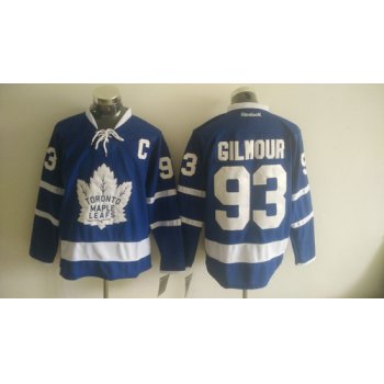 Men's Toronto Maple Leafs #93 Doug Gilmour Royal Blue 2016-17 Home 100TH Anniversary Hockey Jersey