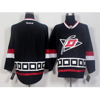 Men's Carolina Hurricanes Blank Black Third Hockey Jersey