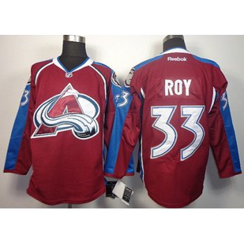 Colorado Avalanche #33 Patrick Roy Red Jersey