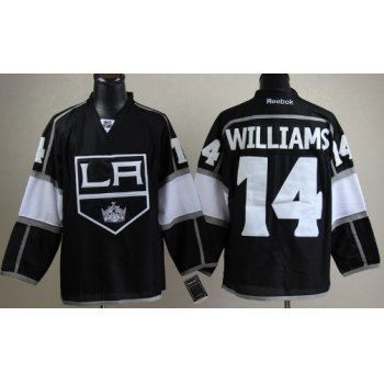 Los Angeles Kings #14 Justin Williams Black Jersey