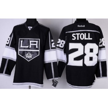 Los Angeles Kings #28 Jarret Stoll Black Jersey