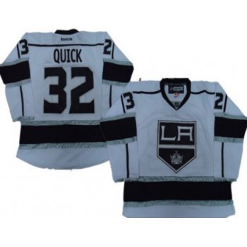 Los Angeles Kings #32 Jonathan Quick White Jersey