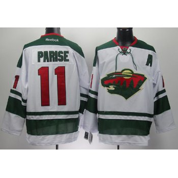 Minnesota Wild #11 Zach Parise 2014 White Jersey