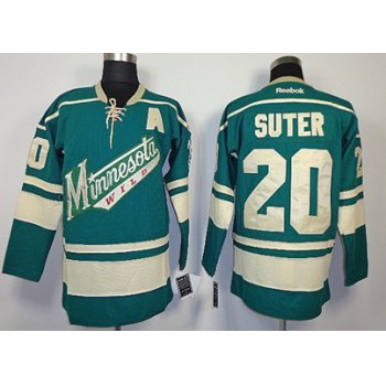 Minnesota Wild #20 Ryan Suter Green Third Jersey