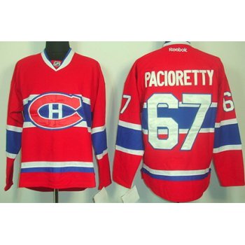 Montreal Canadiens #67 Max Pacioretty Red CH Jersey