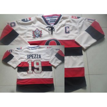 Ottawa Senators #19 Jason Spezza 2014 Heritage Classic Cream Jersey