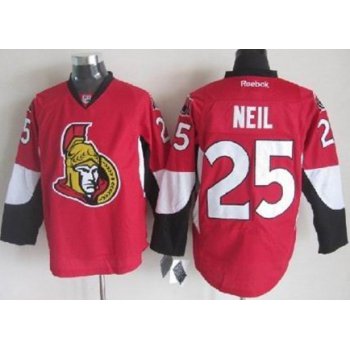 Ottawa Senators #25 Chris Neil Red Jersey