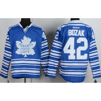 Toronto Maple Leafs #42 Tyler Bozak 2014 Winter Classic Blue Jersey