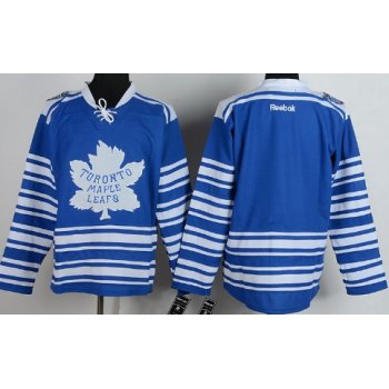 Toronto Maple Leafs Blank 2014 Winter Classic Blue Jersey