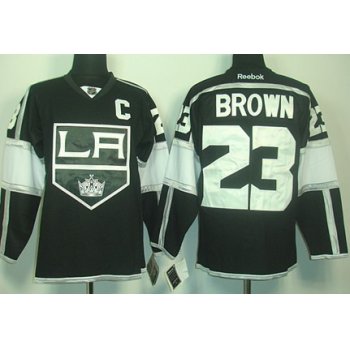 Los Angeles Kings #23 Dustin Brown Black Jersey