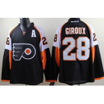 Philadelphia Flyers #28 Claude Giroux Black Jersey