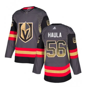 Men's Vegas Golden Knights #56 Erik Haula Gray Drift Fashion Jersey