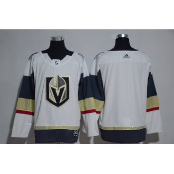 Men's Vegas Golden Knights Blank White 2017-2018 adidas Hockey Stitched NHL Jersey