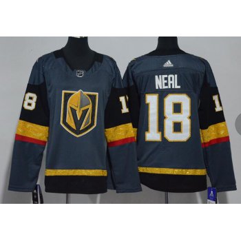 Adidas Golden Knights #18 James Neal Grey Home Authentic Stitched NHL Jersey