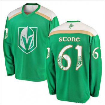 Vegas Golden Knights #61 Mark Stone Green 2019 St. Patrick's Day Adidas Jersey