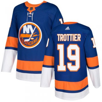 Adidas Islanders #19 Bryan Trottier Royal Blue Home Authentic Stitched NHL Jersey