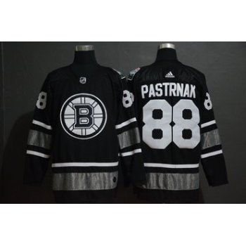 Men's Boston Bruins 88 David Pastrnak Black 2019 NHL All-Star Game Adidas Jersey