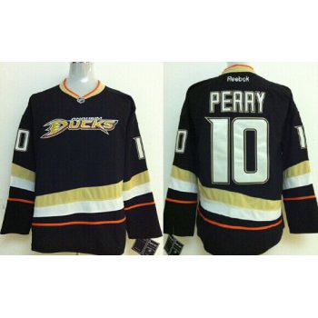 Anaheim Ducks #10 Corey Perry Black Jersey