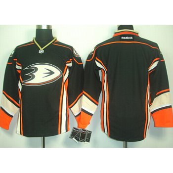 Anaheim Ducks Blank Black Third Jersey