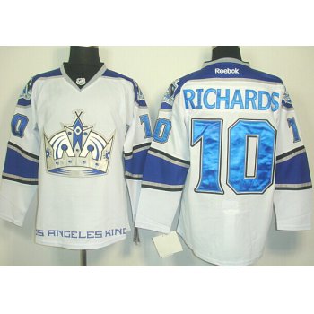 Los Angeles Kings #10 Mike Richards White Third Jersey