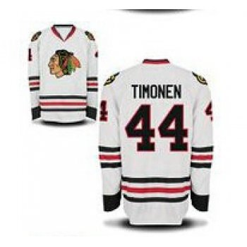 Men's Chicago Blackhawks #44 Kimmo Timonen White Jersey