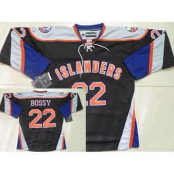 New York Islanders #22 Mike Bossy Black Third Jersey