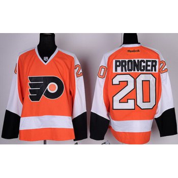 Philadelphia Flyers #20 Chris Pronger Orange Jersey