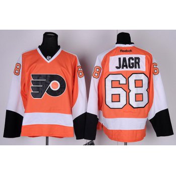 Philadelphia Flyers #68 Jagr Orange Jersey