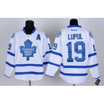 Toronto Maple Leafs #19 Joffrey Lupul White Jersey