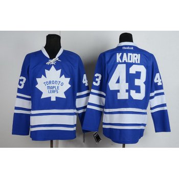 Toronto Maple Leafs #43 Nazem Kadri Blue Third Jersey