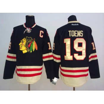 Chicago Blackhawks #19 Jonathan Toews 2015 Winter Classic Black Jersey