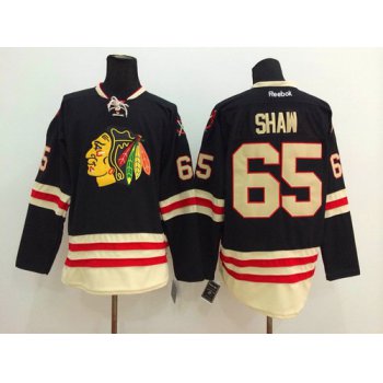 Chicago Blackhawks #65 Andrew Shaw 2015 Winter Classic Black Jersey