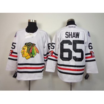 Chicago Blackhawks #65 Andrew Shaw 2015 Winter Classic White Jersey