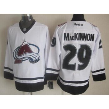 Colorado Avalanche #29 Nathan MacKinnon 2014 White Jersey