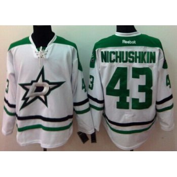 Dallas Stars #43 Valeri Nichushkin 2013 White Jersey