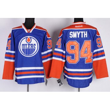 Edmonton Oilers #94 Smyth Royal Blue Jersey