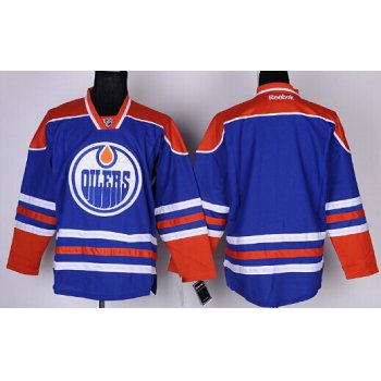 Edmonton Oilers Blank Royal Blue Jersey