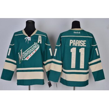 Minnesota Wild #11 Zach Parise Green Third Jersey